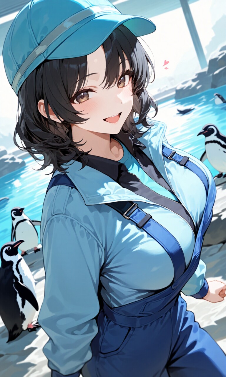 飼育員のお姉さん