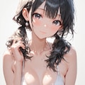 【Nude】陽菜 | White Bikini 01 2枚目