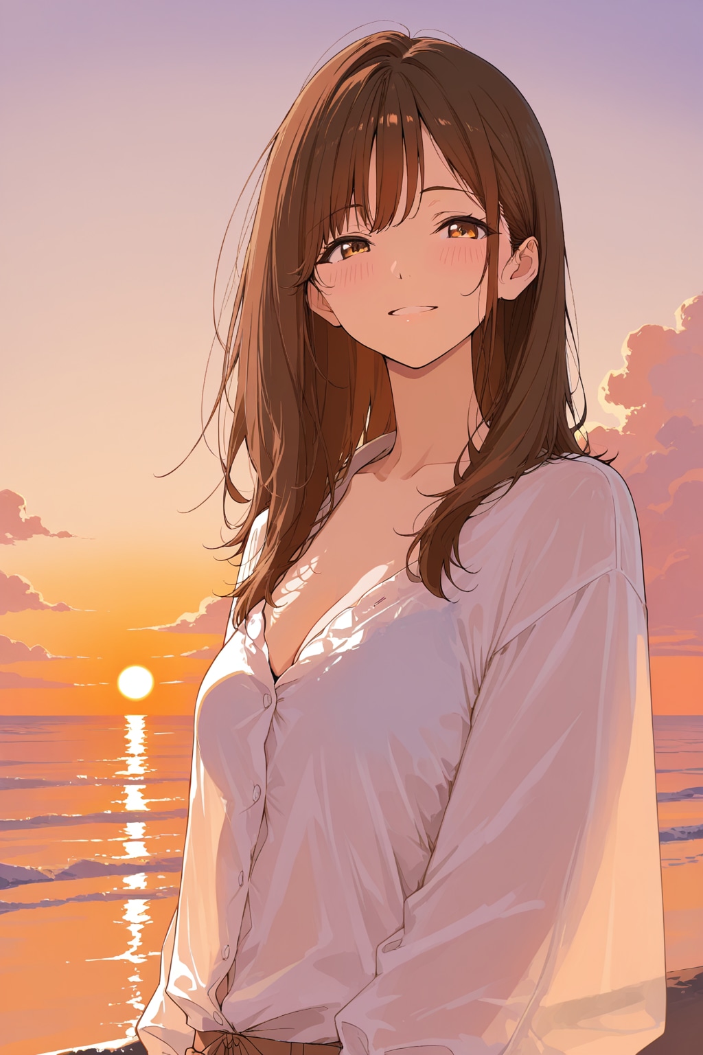 夕暮れ