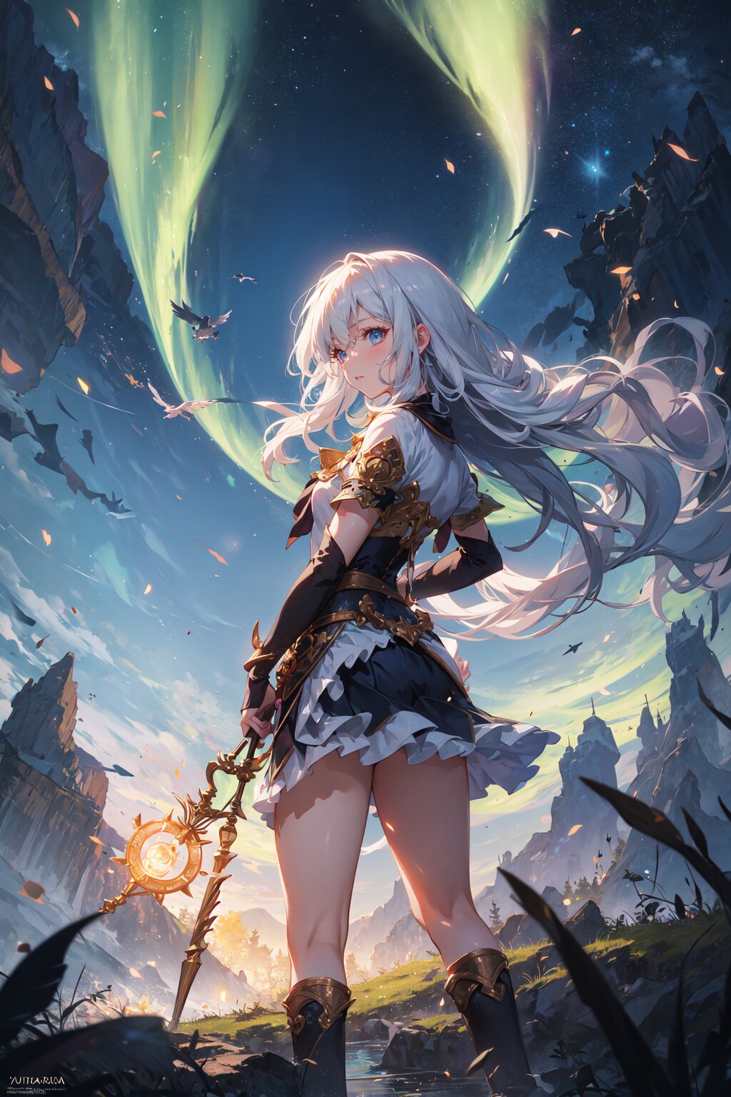 光の魔法陣、聖竜の力を我に！