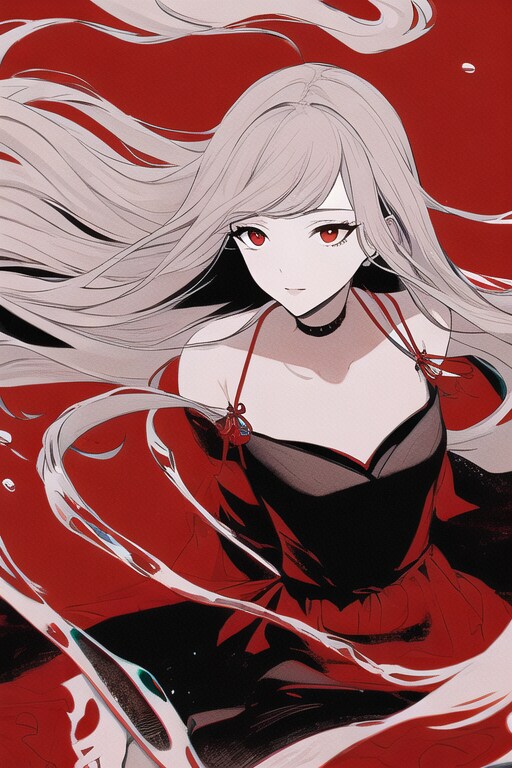 長髪美女