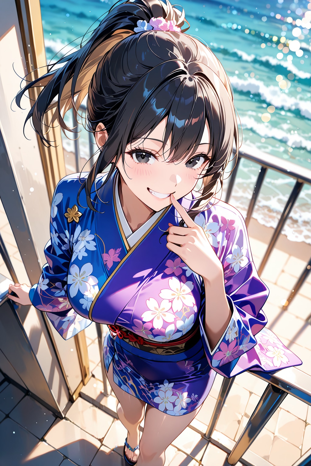 惚れちゃう？♡　お気に入りの振り袖でドヤっちゃうお姉さん