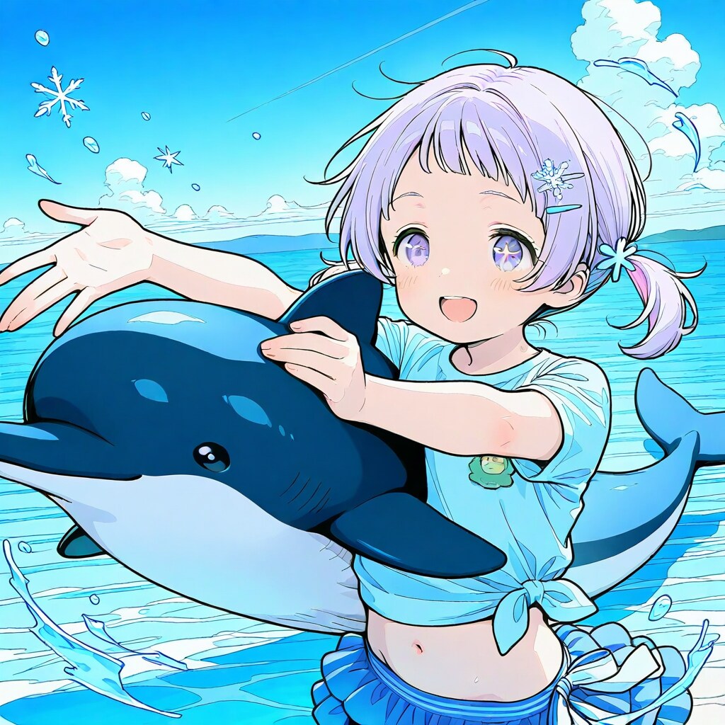 イルカー😊 | の人気AIイラスト・グラビア