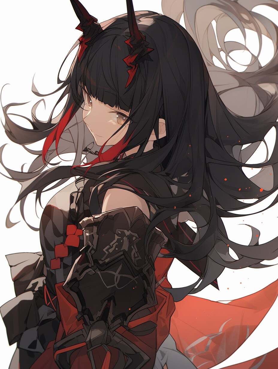 強キャラ感がある黒髪美少女