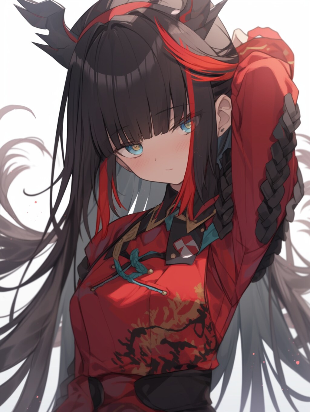 強キャラ感がある黒髪美少女