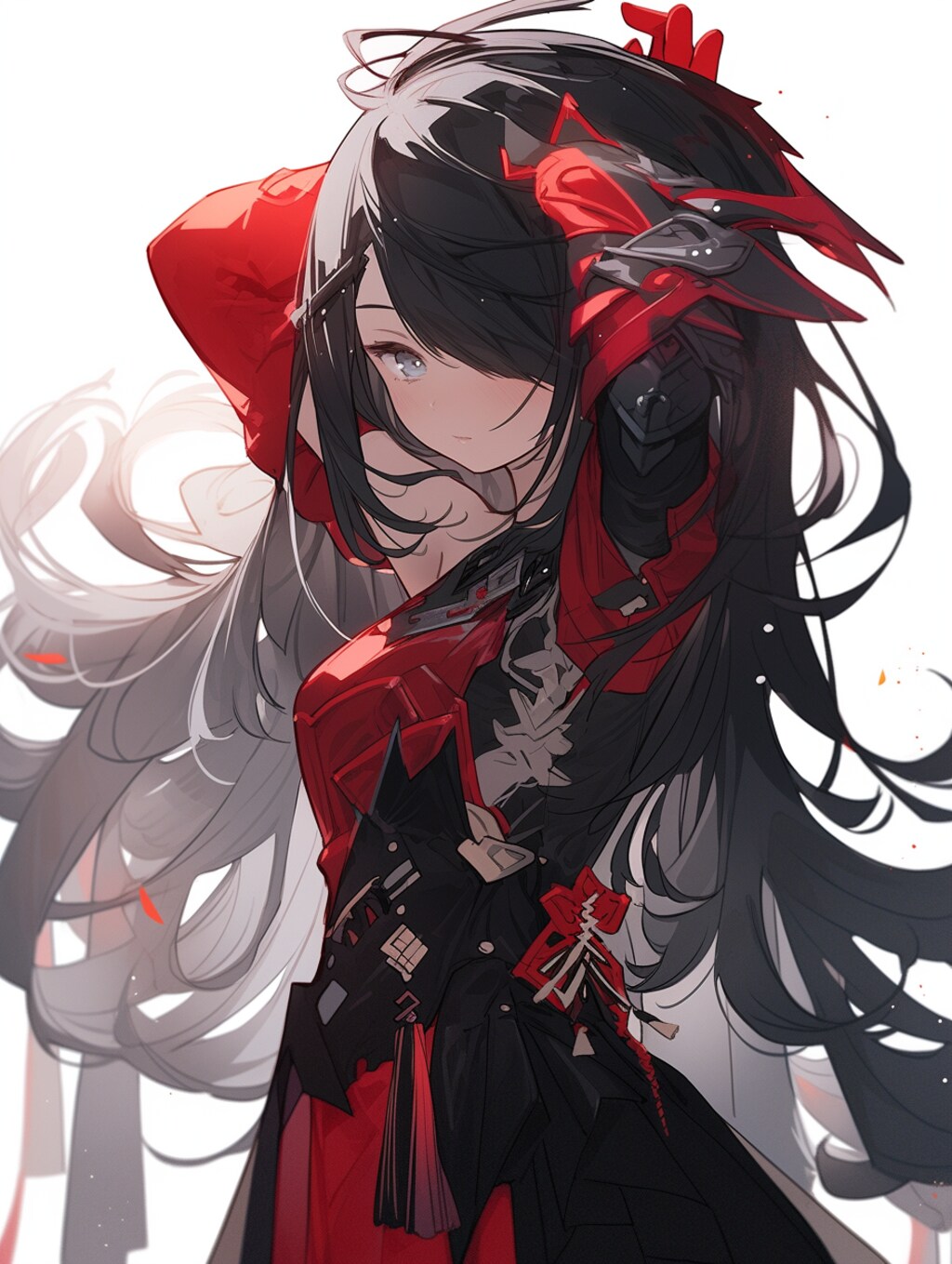 強キャラ感がある黒髪美少女