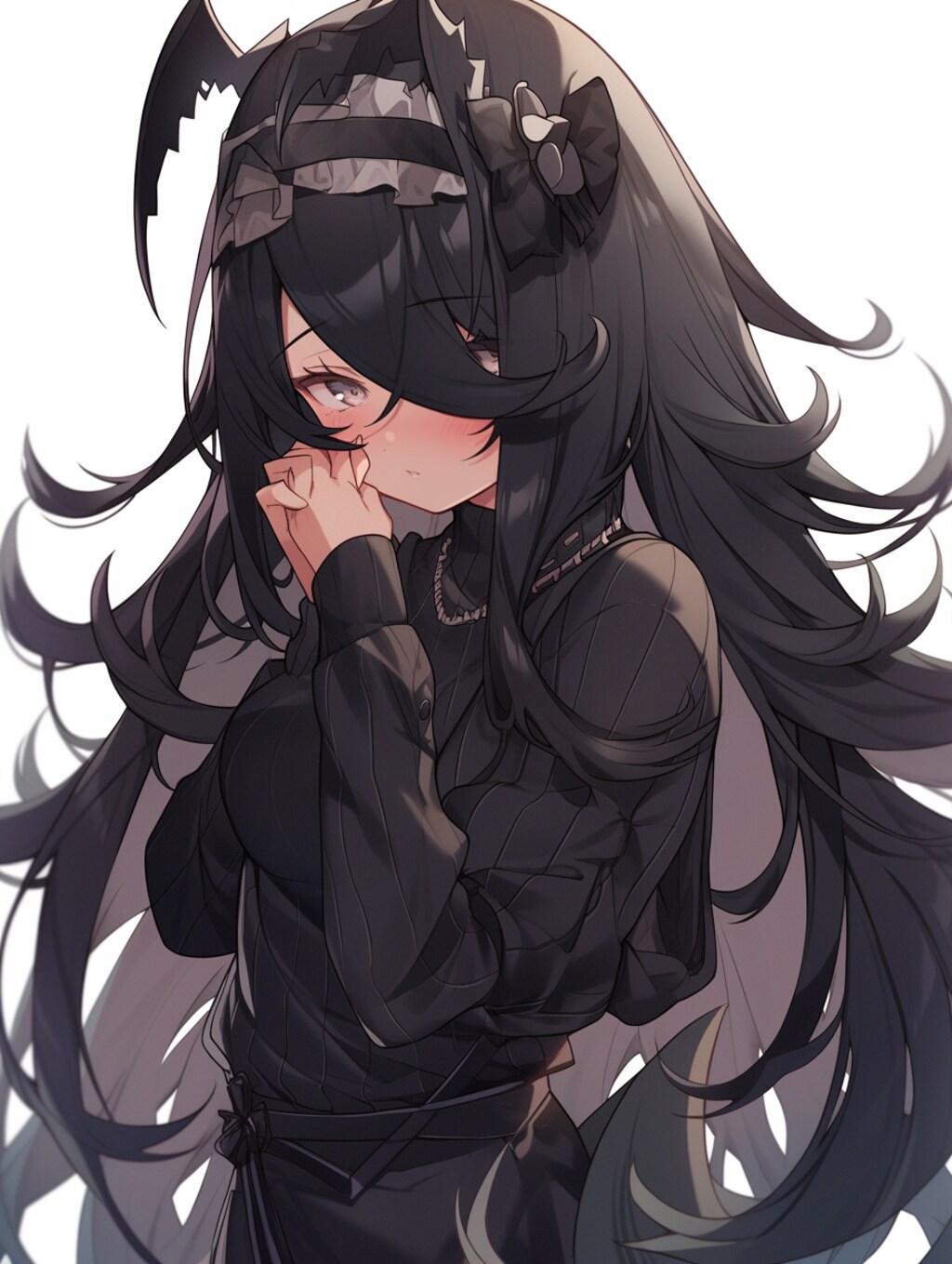 強キャラ感がある黒髪美少女