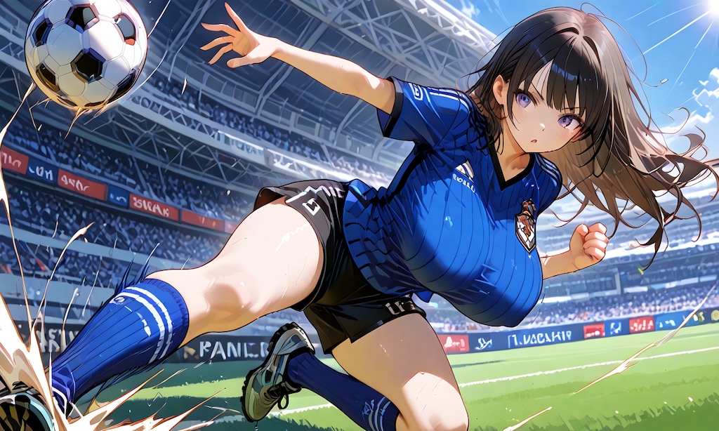 蹴りを入れて