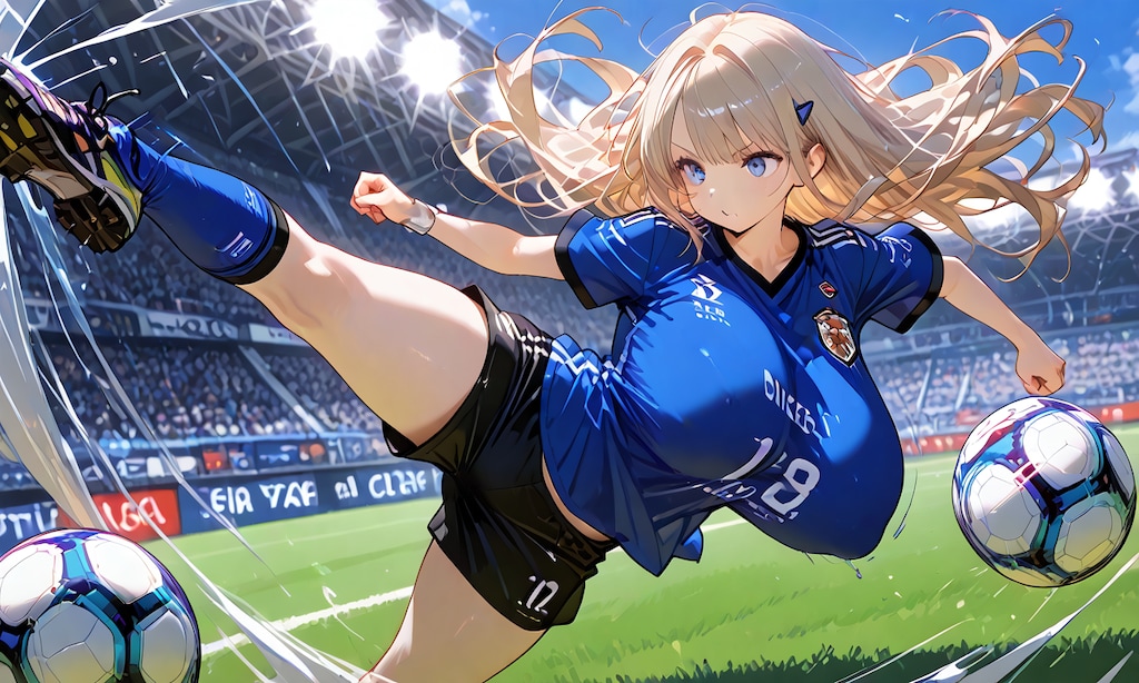 蹴りを入れて