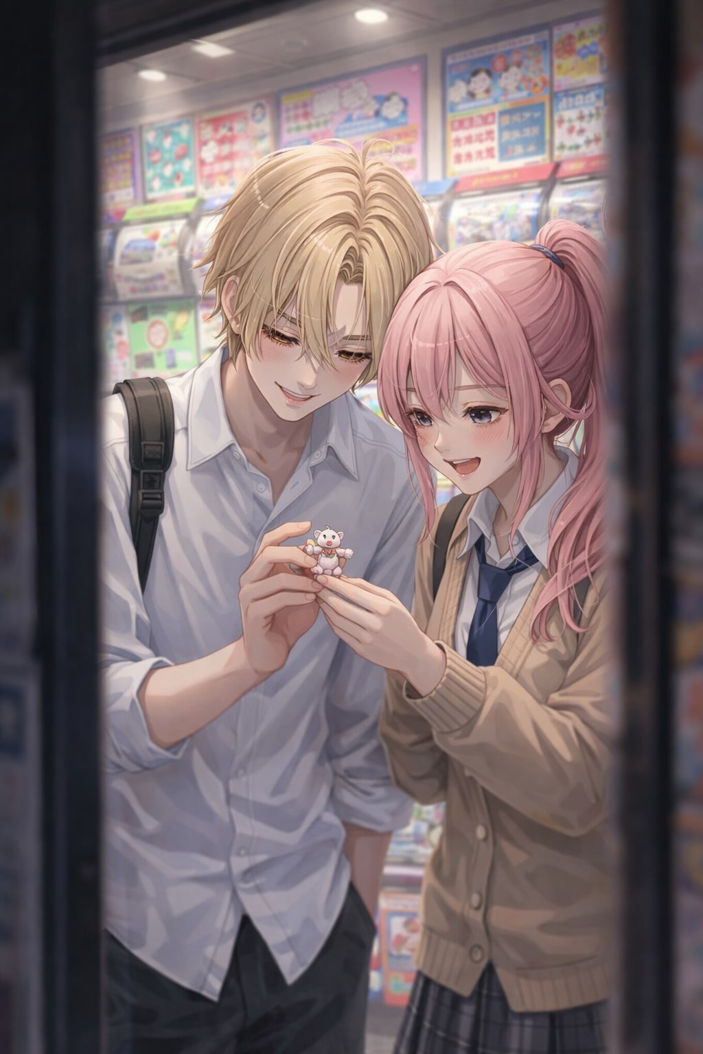 がちゃがちゃデート。