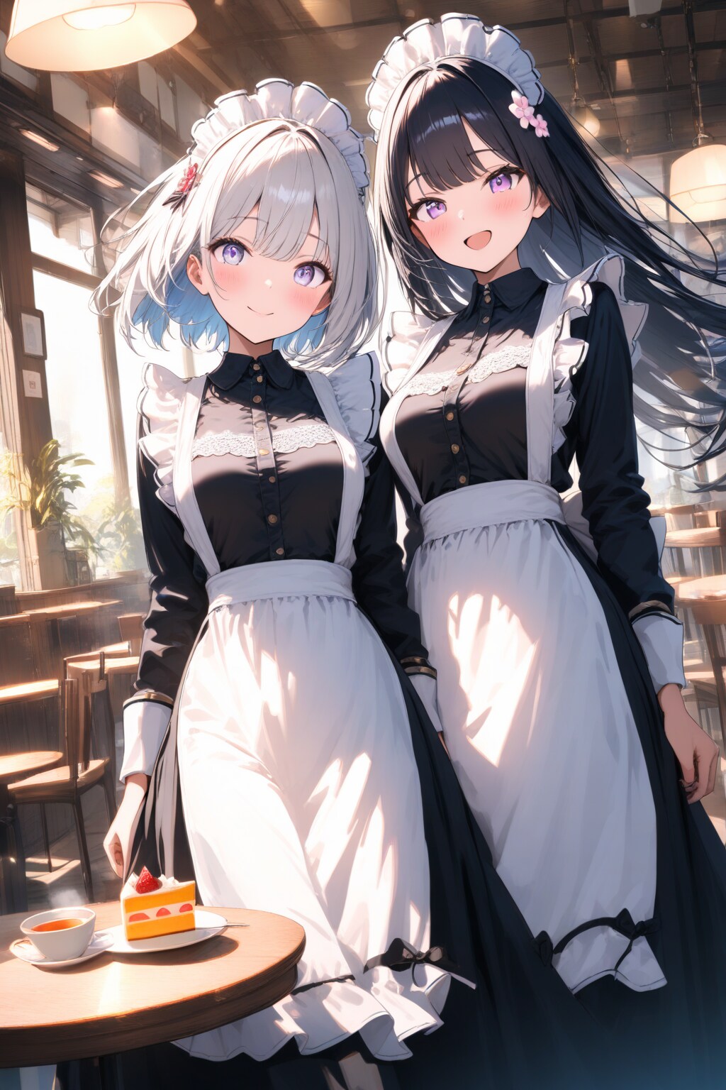 姫様のメイドカフェ | の人気AIイラスト・グラビア