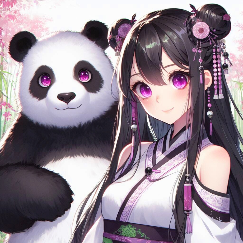 パンダと、チャイナなうちの子♥その1(12枚)