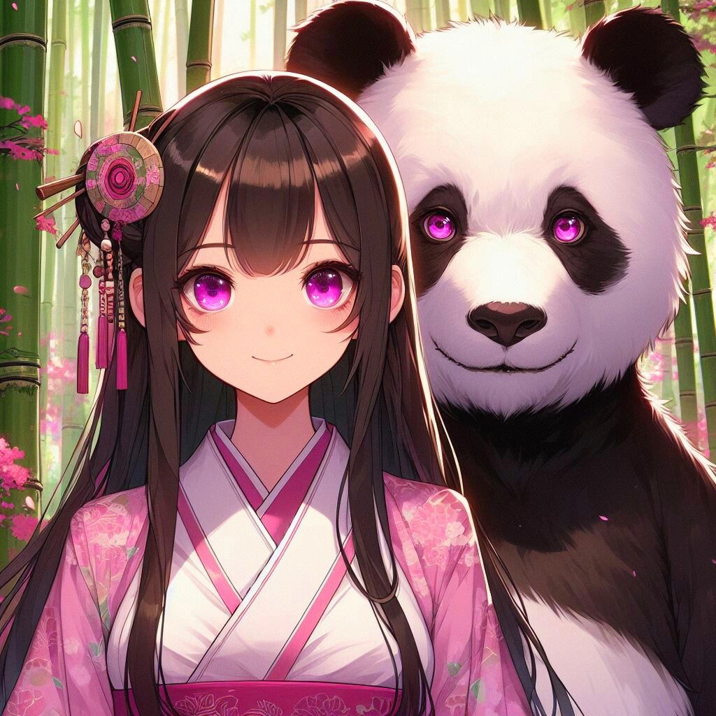 パンダと、チャイナなうちの子♥その1(12枚)