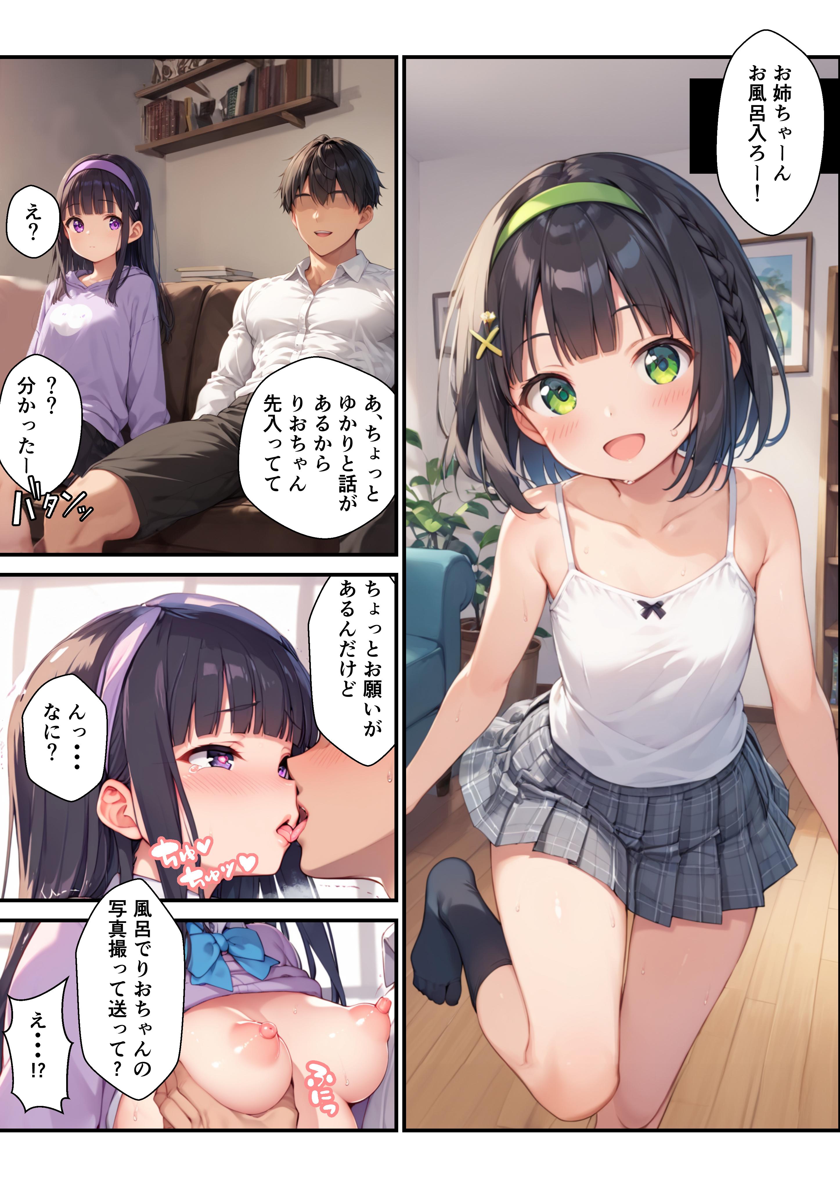 【ちっぱい姉妹同棲生活】新作が公開されました！②