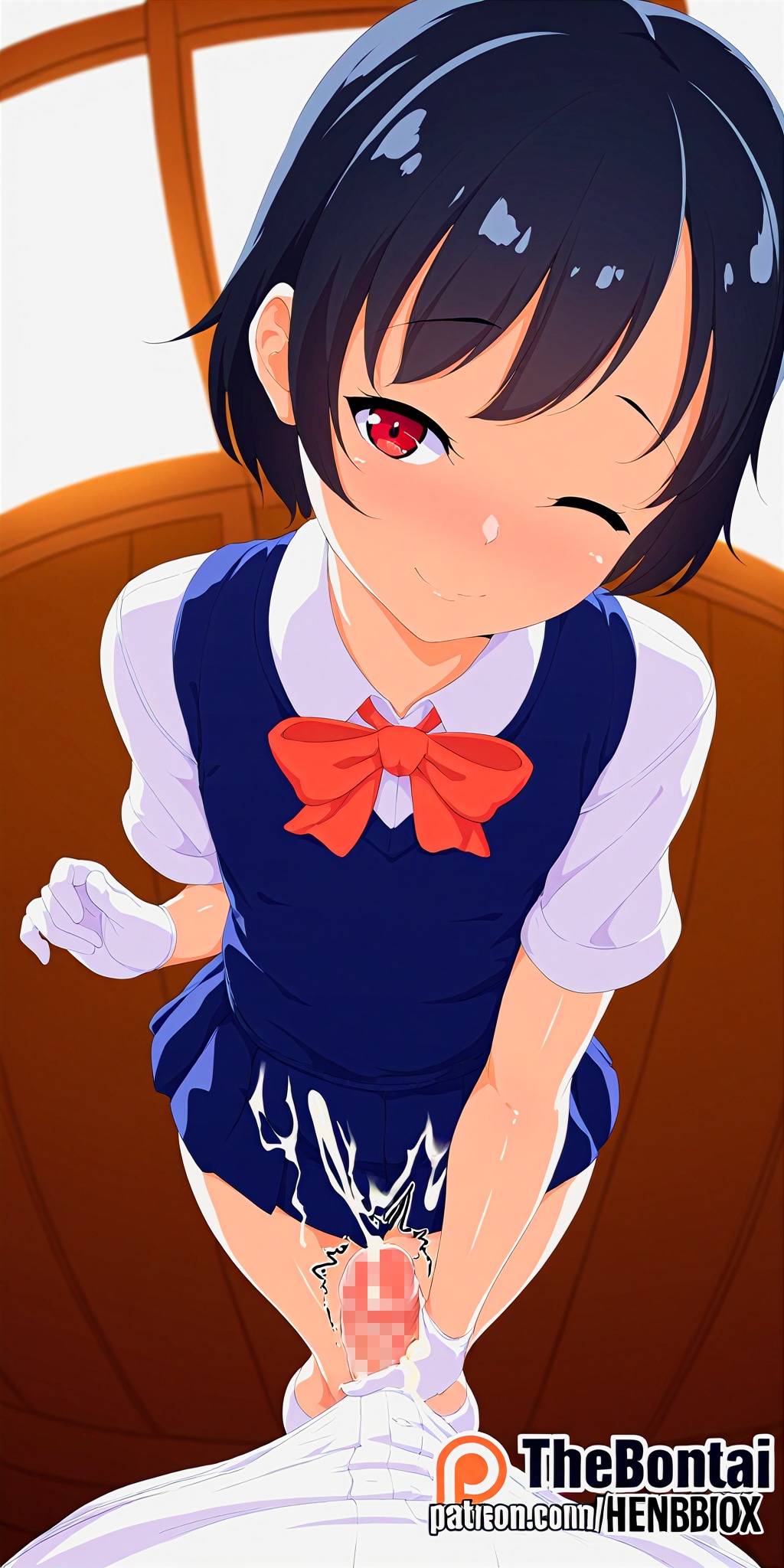 フフッ♪... 出しすぎ♡///////