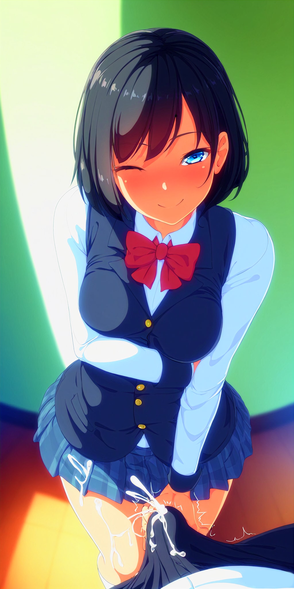 フフッ♪... 出しすぎ♡///////