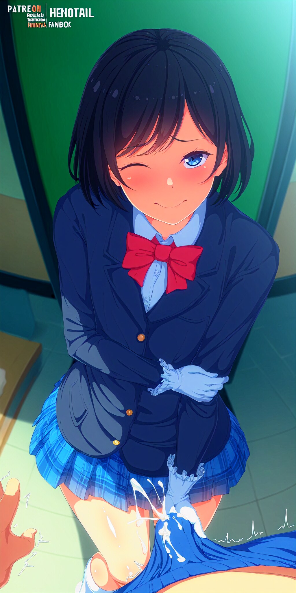 フフッ♪... 出しすぎ♡///////