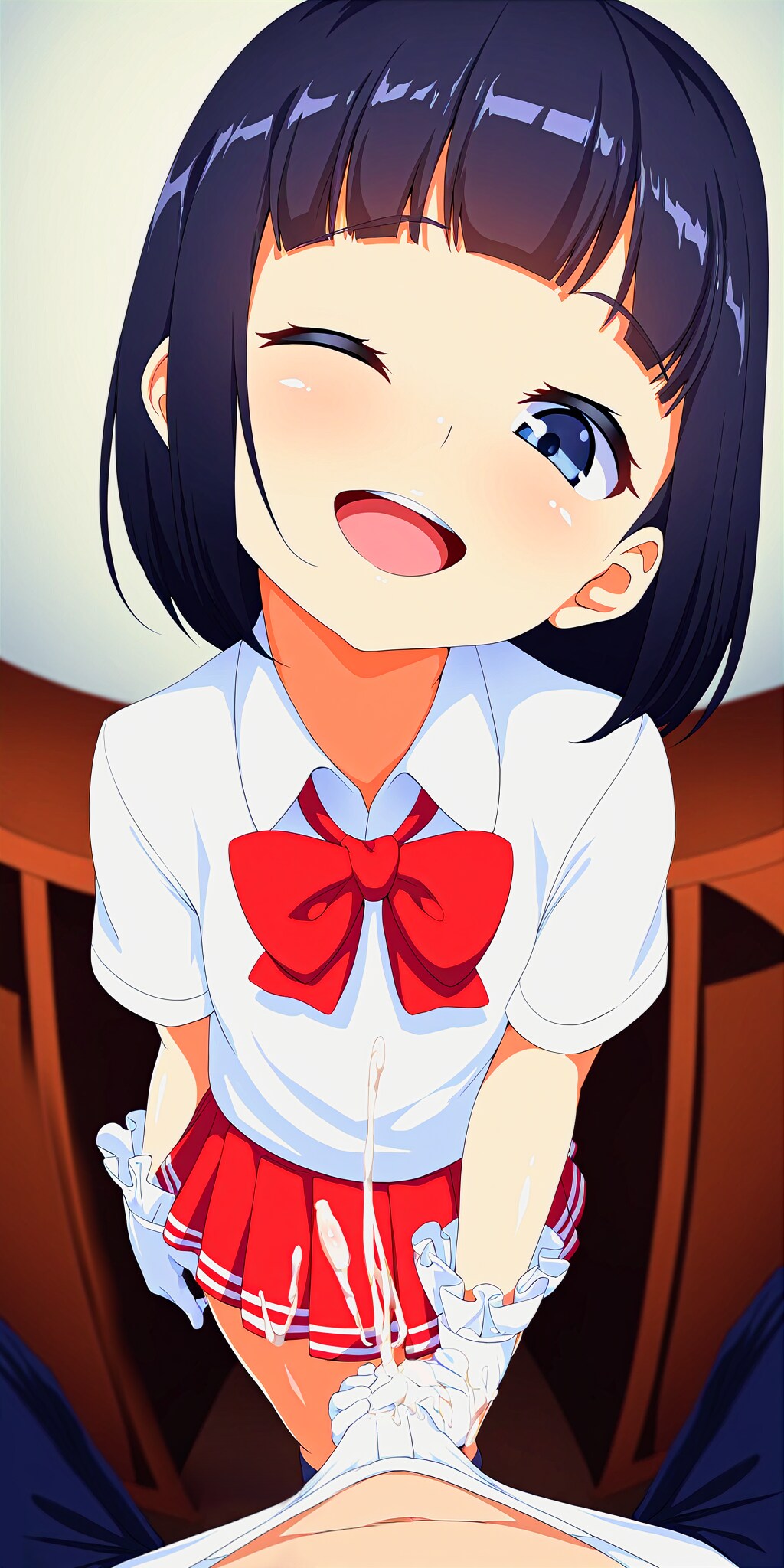 フフッ♪... 出しすぎ♡///////