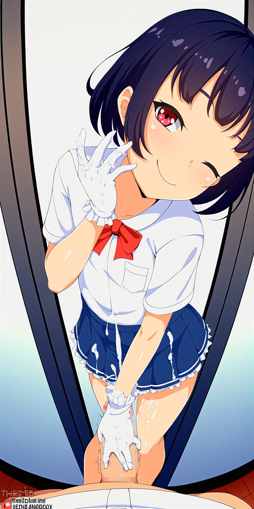 フフッ♪... 出しすぎ♡///////