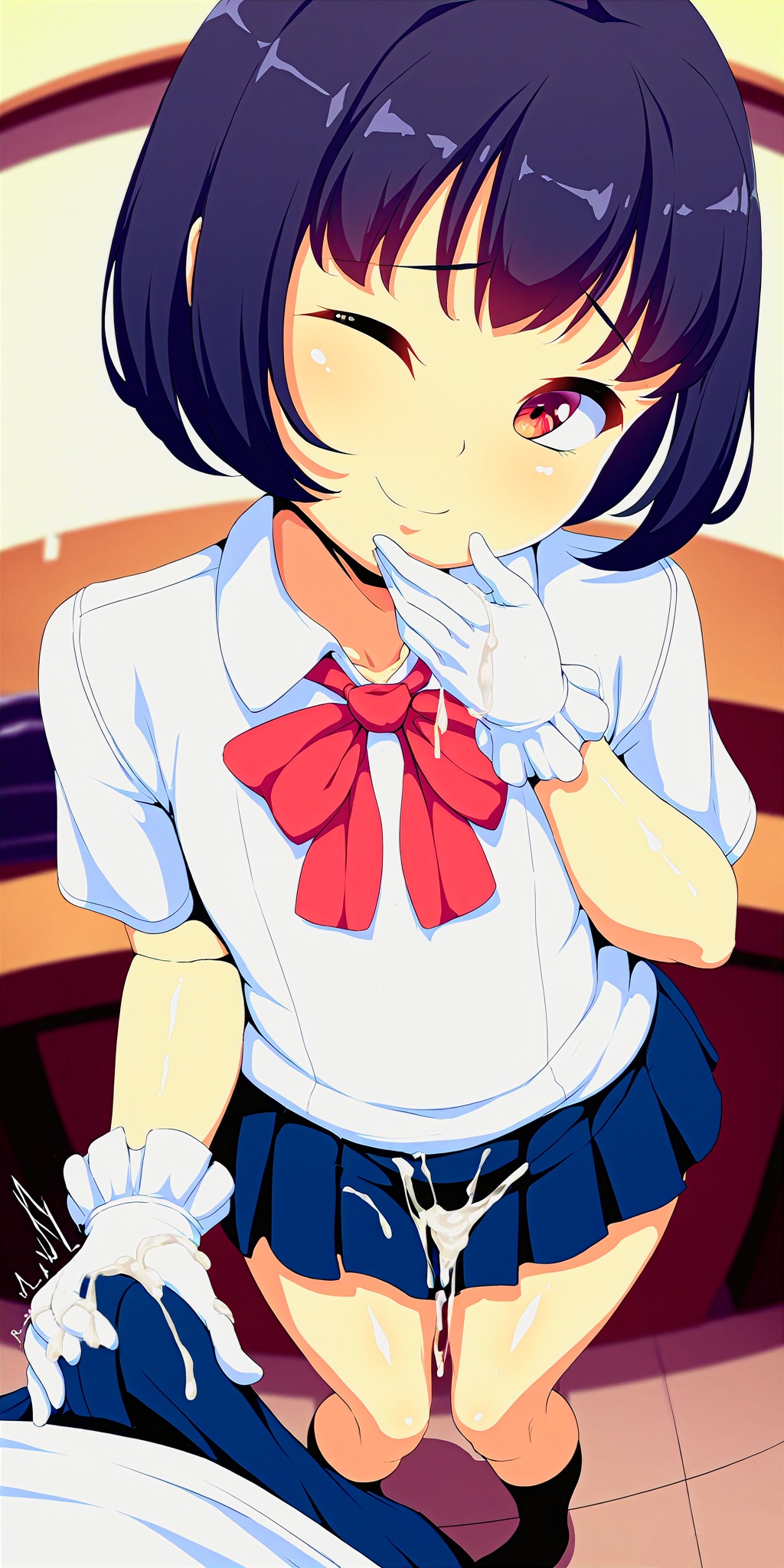 フフッ♪... 出しすぎ♡///////