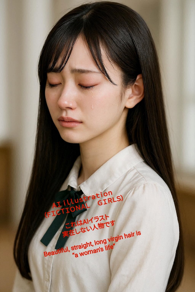 “初めてのバッサリ”迫る美少女 | の人気AIイラスト・グラビア