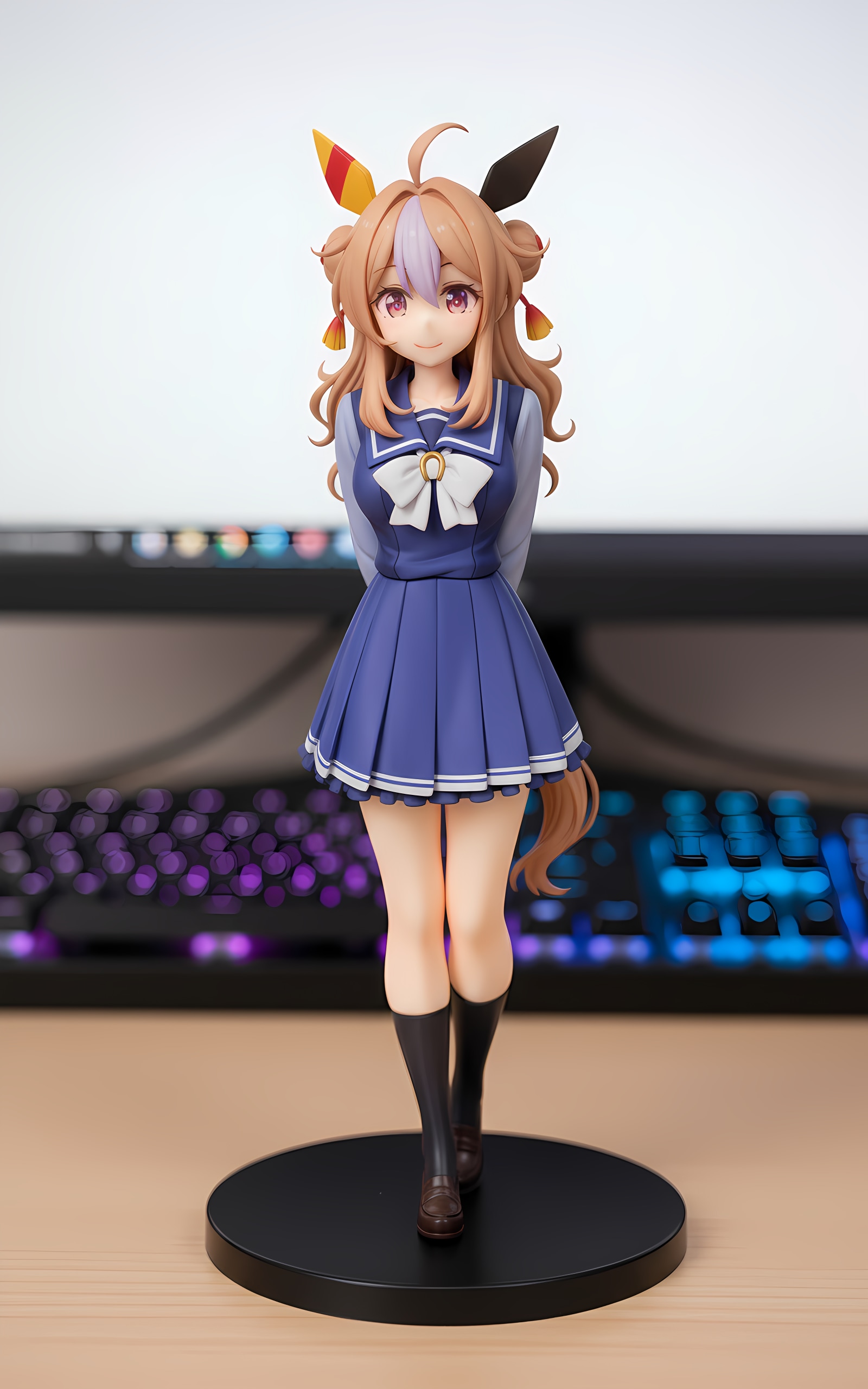 コパノリッキー フィギュア風 | の人気AIイラスト・グラビア