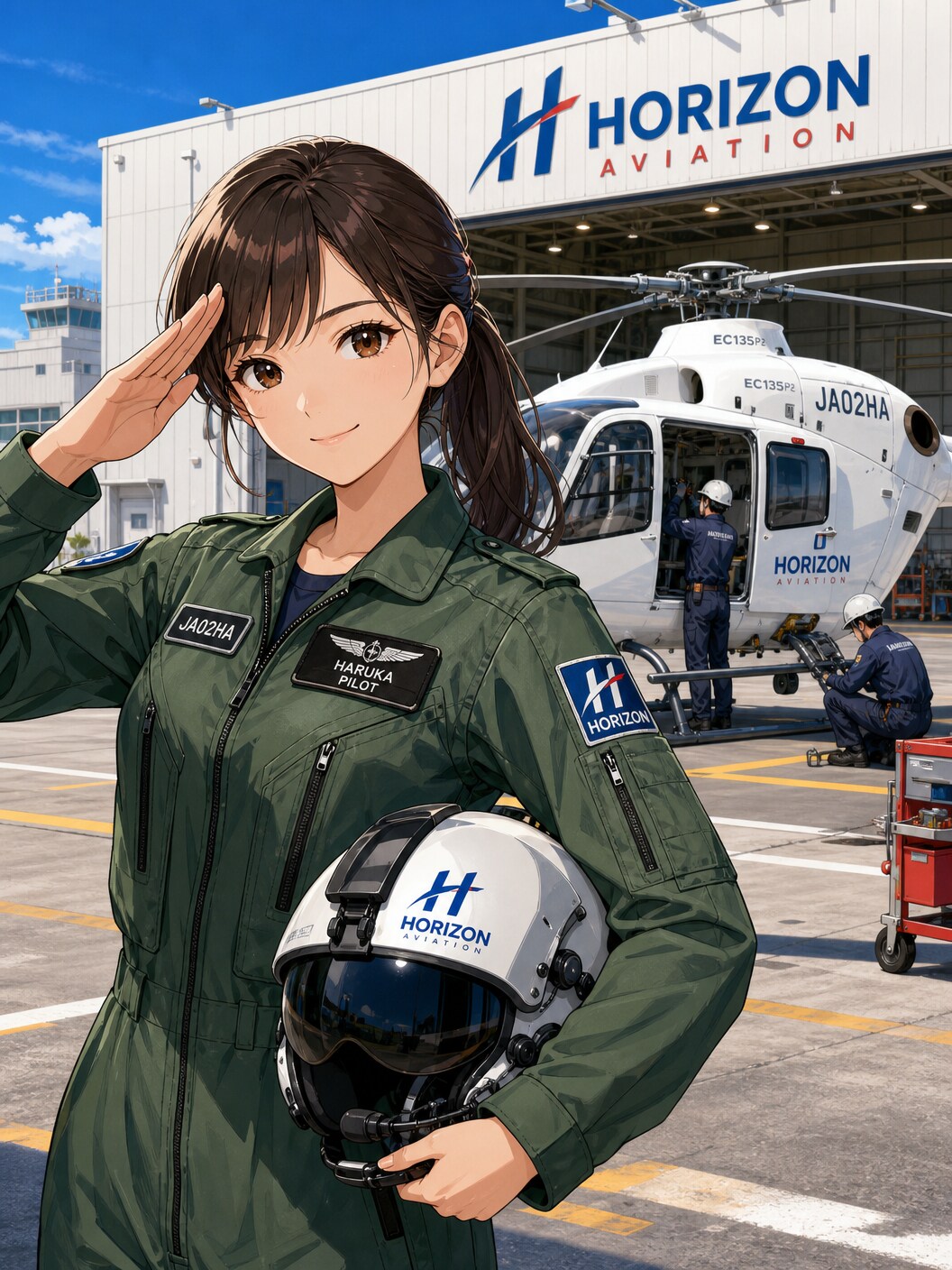 Eurocopter EC135P2 JA02HA | の人気AIイラスト・グラビア
