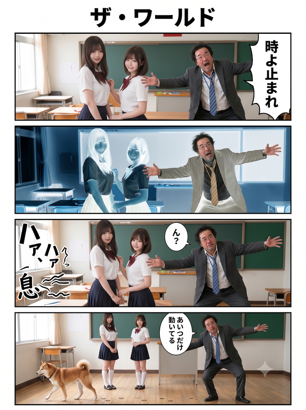 時を止めてみたい