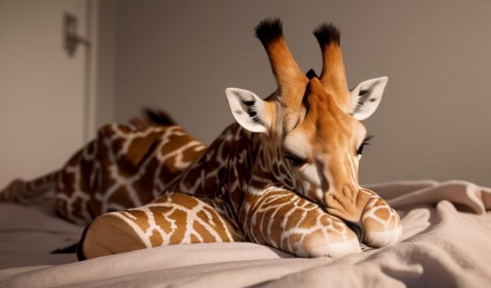 キリン爆睡🦒