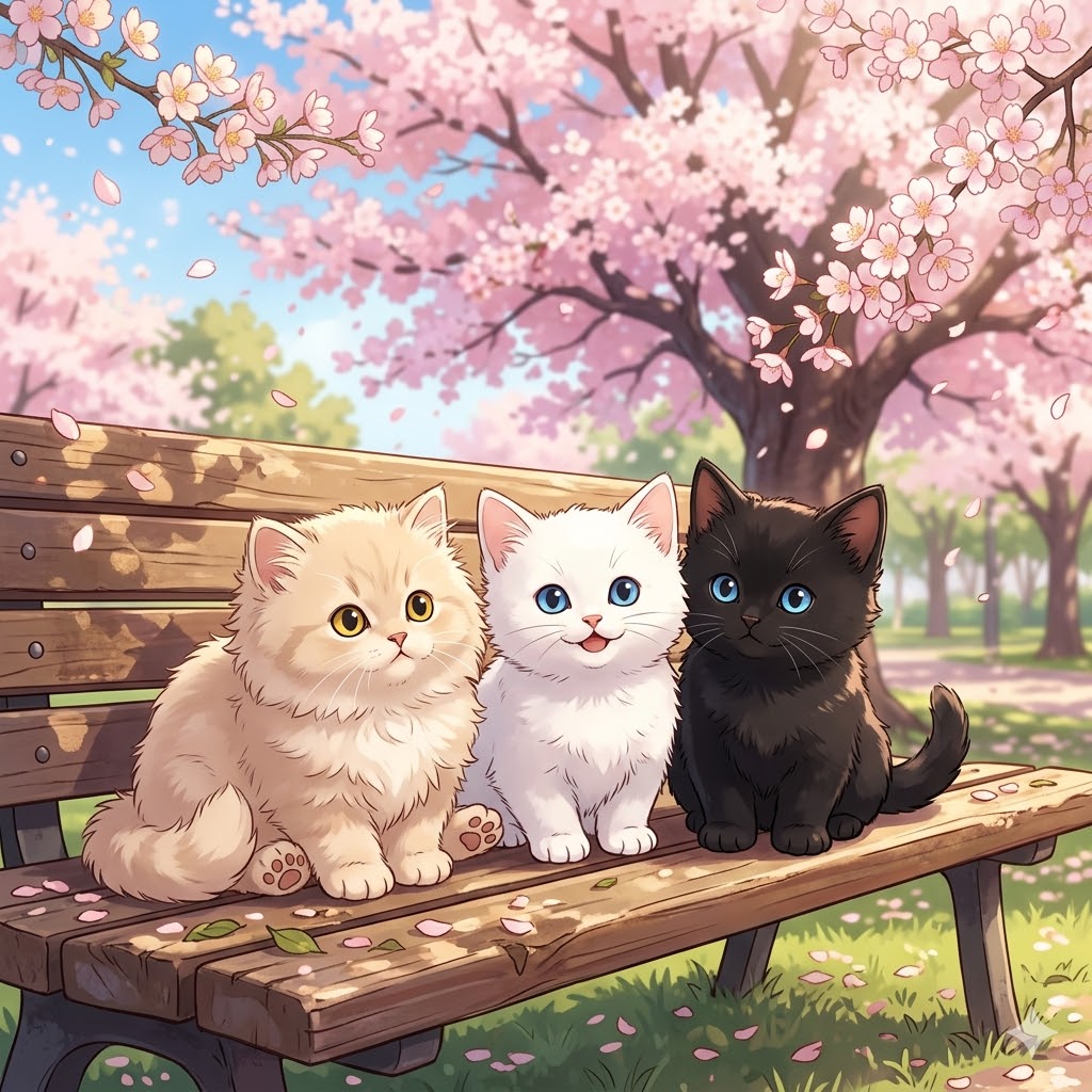 ラガマフィン、マンチカン２匹 | の人気AIイラスト・グラビア