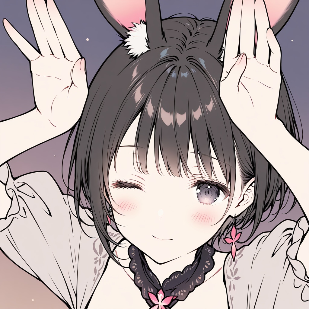 おはウサ〜10/4 | の人気AIイラスト・グラビア