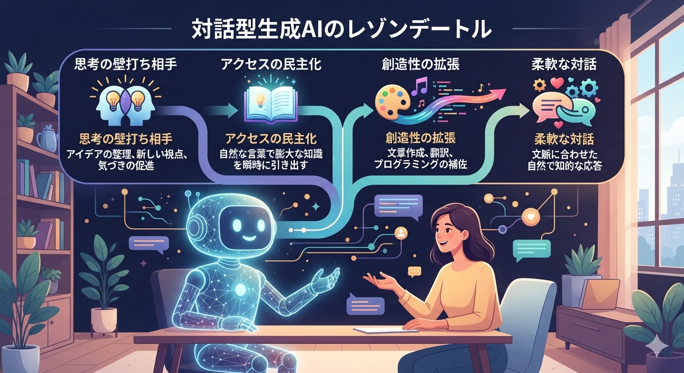 対話型生成AIのレゾンデートル（Google、Gemini）
