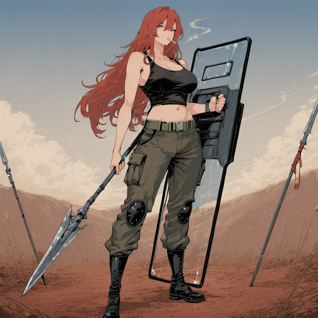槍使いの軍人さん