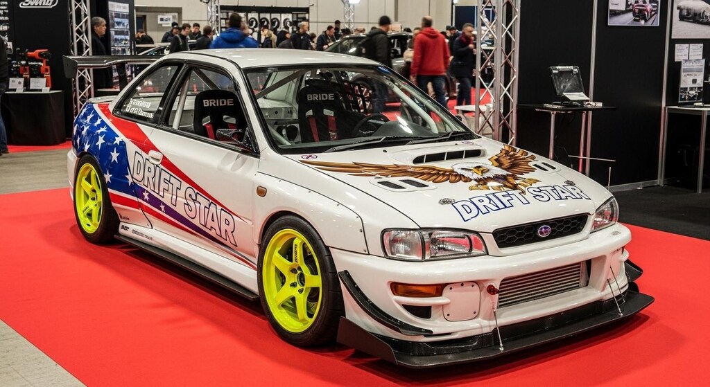 インプレッサのドリ車