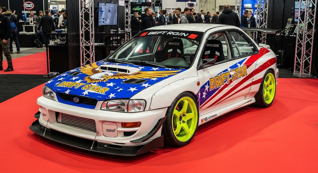 インプレッサのドリ車