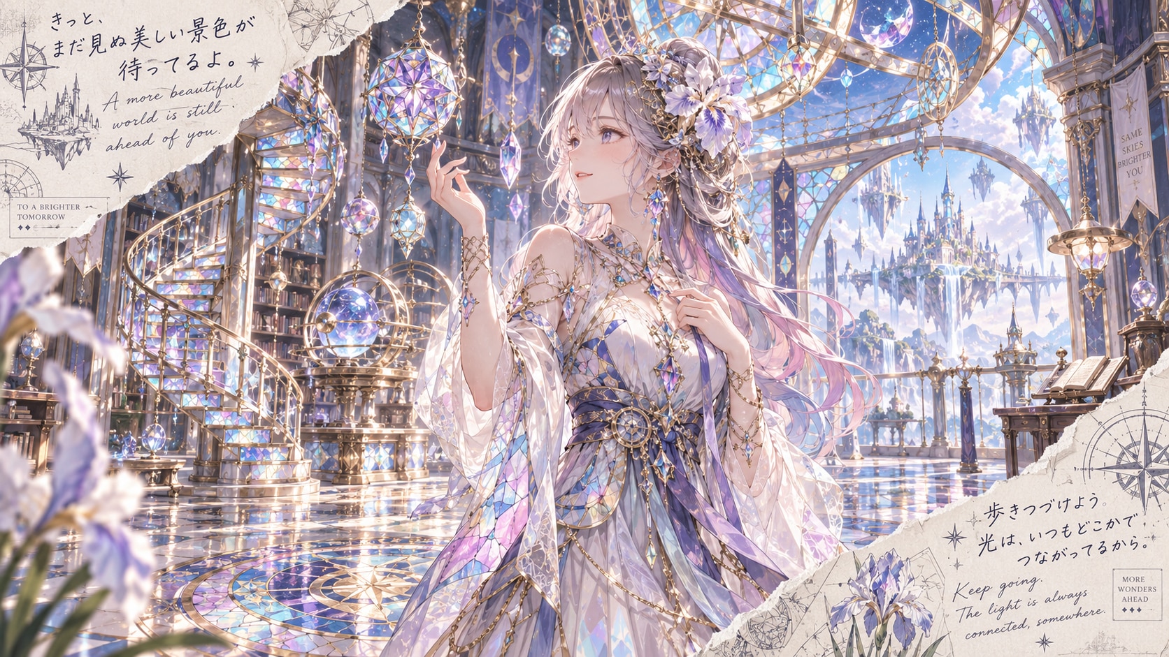 The Celestial Workshop — More Wonders Ahead  A more beautiful world is still ahead of you.  In a wor | の人気AIイラスト・グラビア