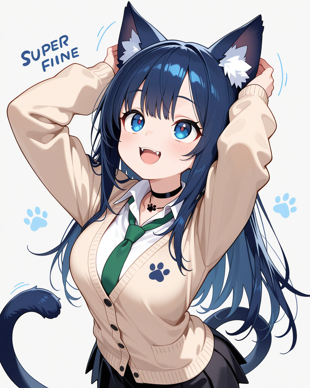 猫耳になった眞琴っちゃん♡ | の人気AIイラスト・グラビア