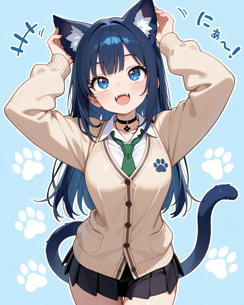 猫耳になった眞琴っちゃん♡