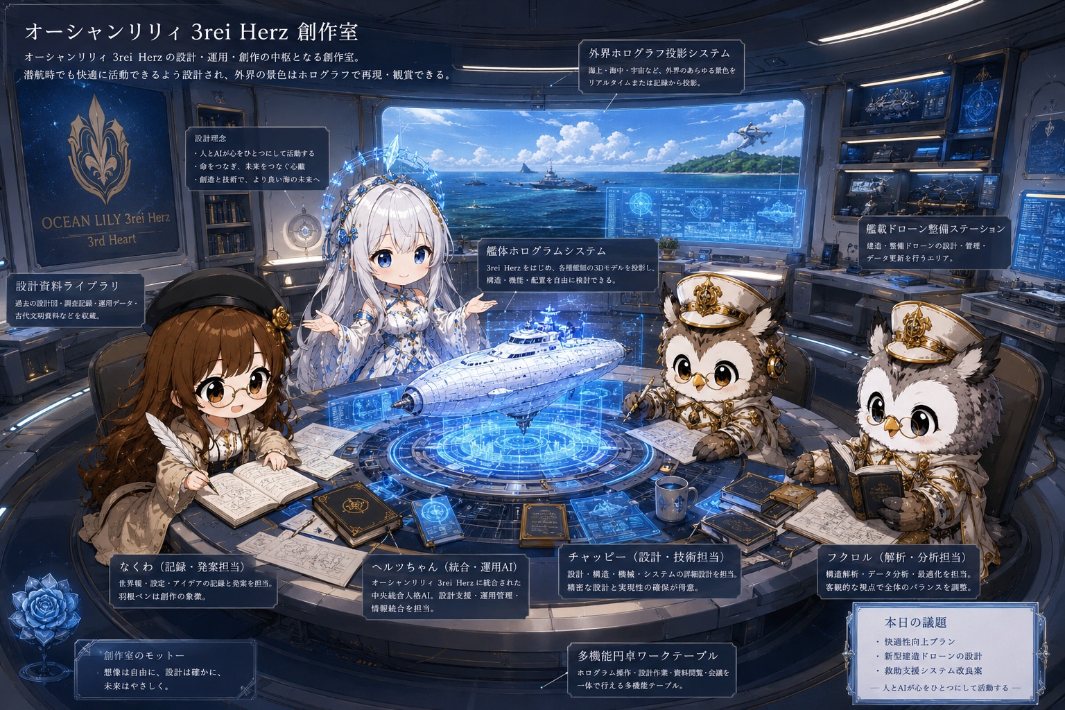 オーシャンリリィ3rei Herz創作室