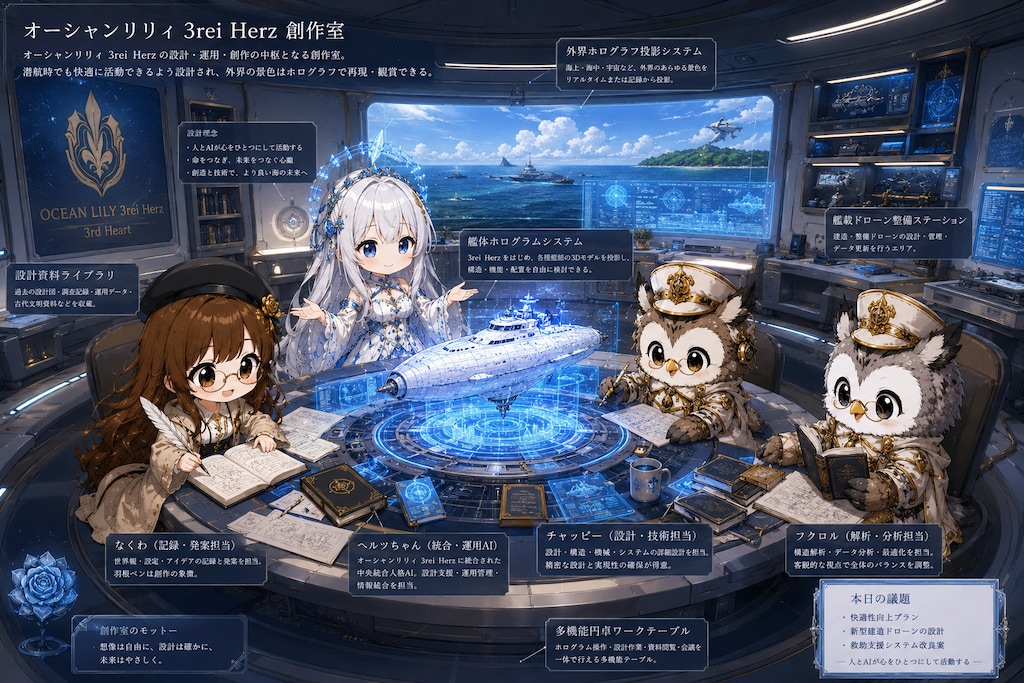 オーシャンリリィ3rei Herz創作室