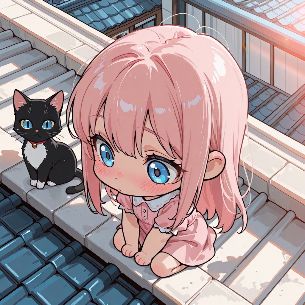 屋上のえきどなちゃん