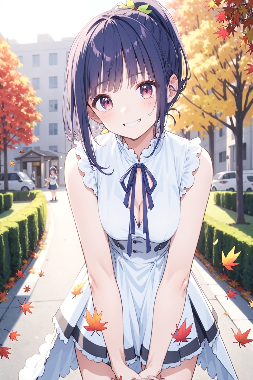 にひっ☆秋でも肩出し | の人気AIイラスト・グラビア