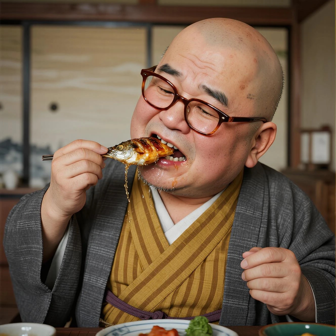 これに比べたら山岡さんの鮎はカスや！ | の人気AIイラスト・グラビア