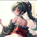 夏のカラス娘さんNSFW 6枚目