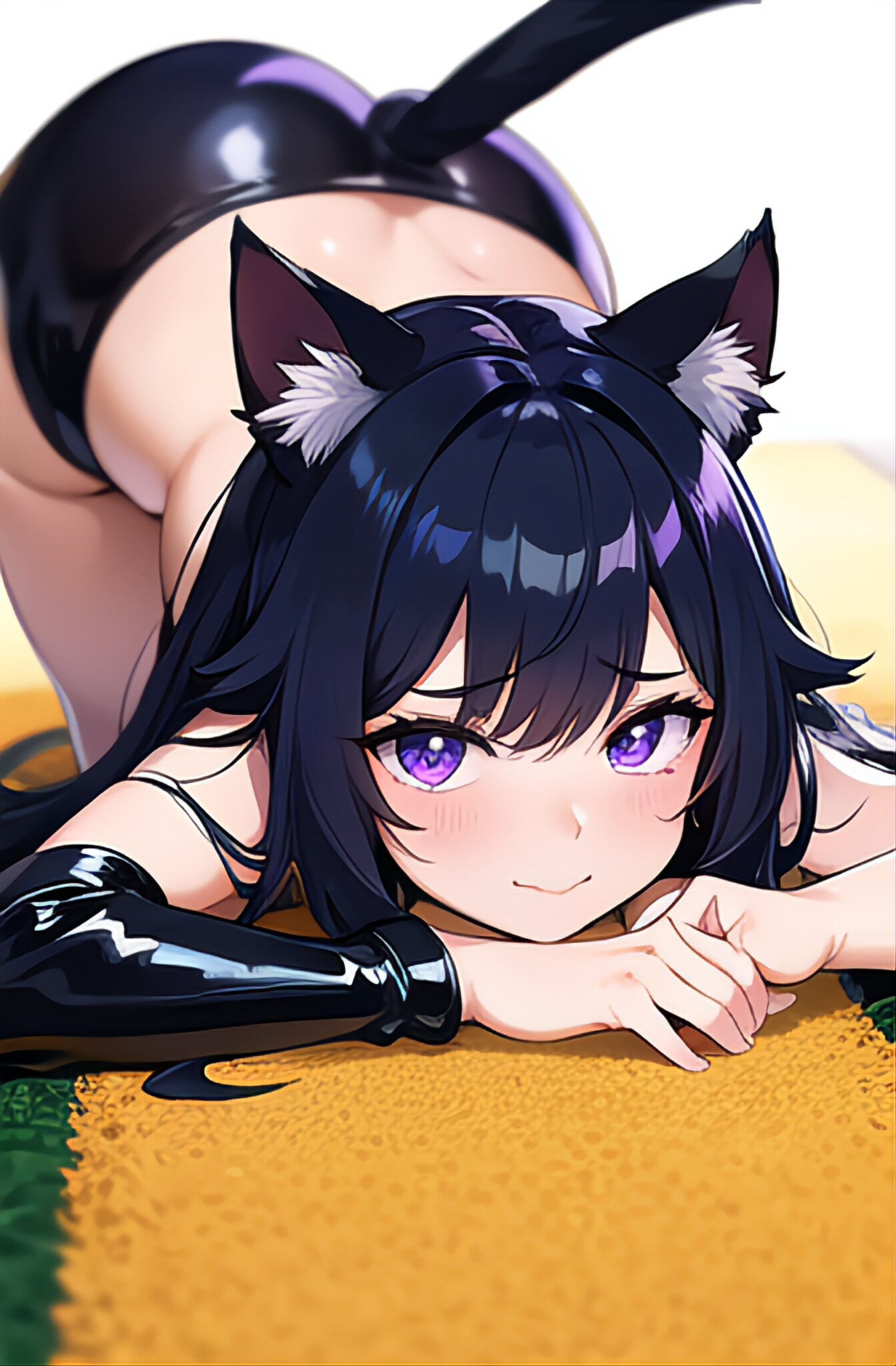 早く帰って頭をなでて