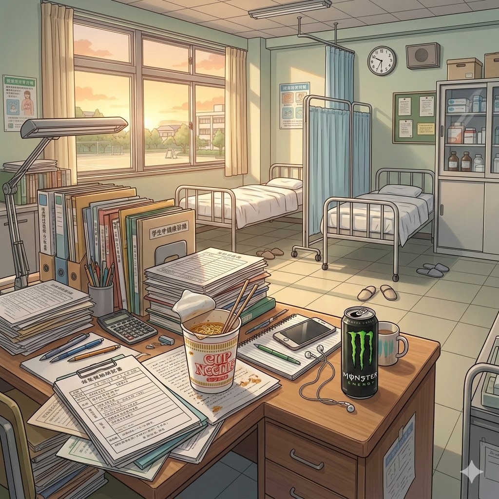 せんせー、あれ、だれもいない？