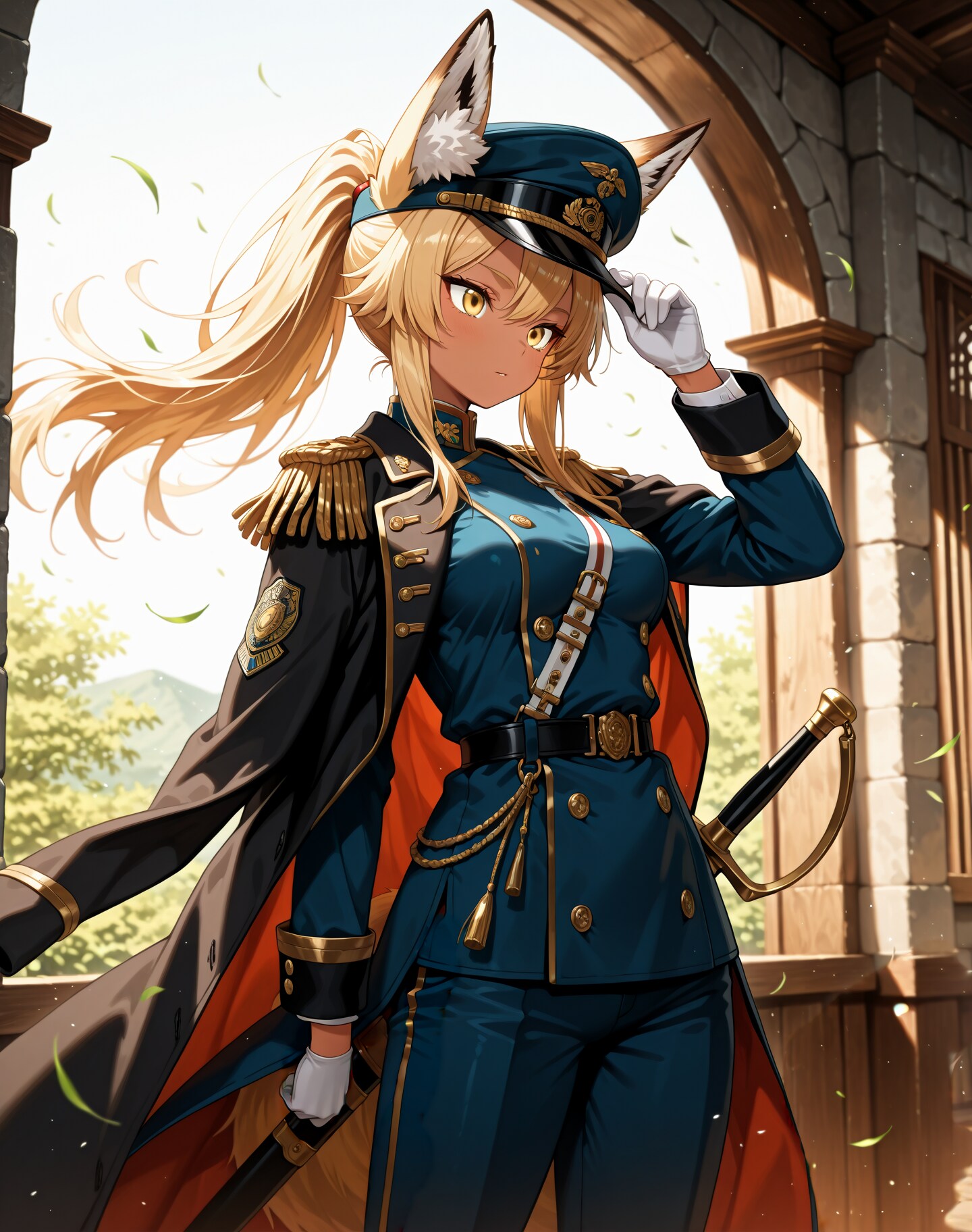 軍服金狐