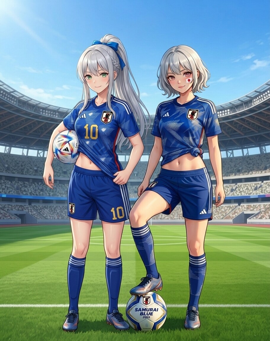 がんばれ日本、サムライブルー