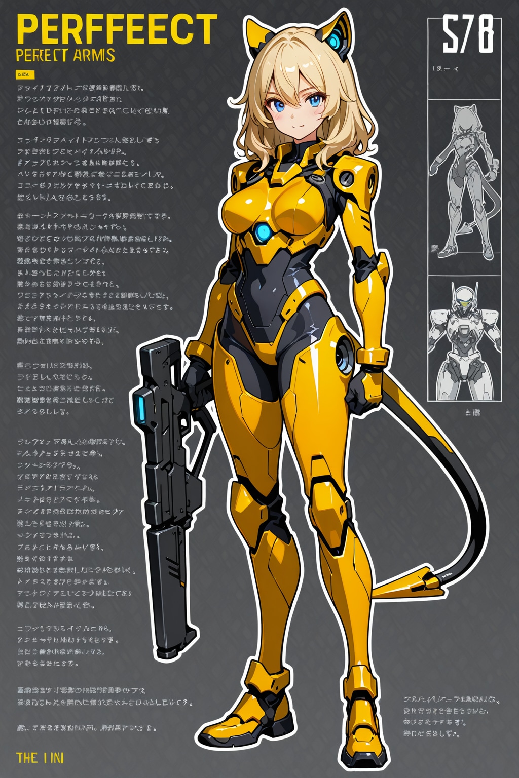 うちの子5人にケモパワードスーツ！