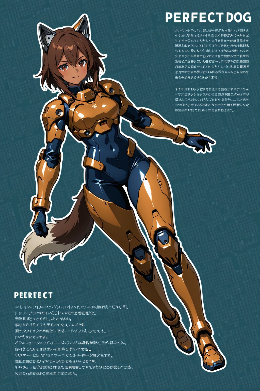 うちの子5人にケモパワードスーツ！ | の人気AIイラスト・グラビア